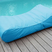 Inflatable Sun lounger WAVE – Turquoise-Sunvibes